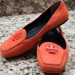Tory Burch Suede Loafers